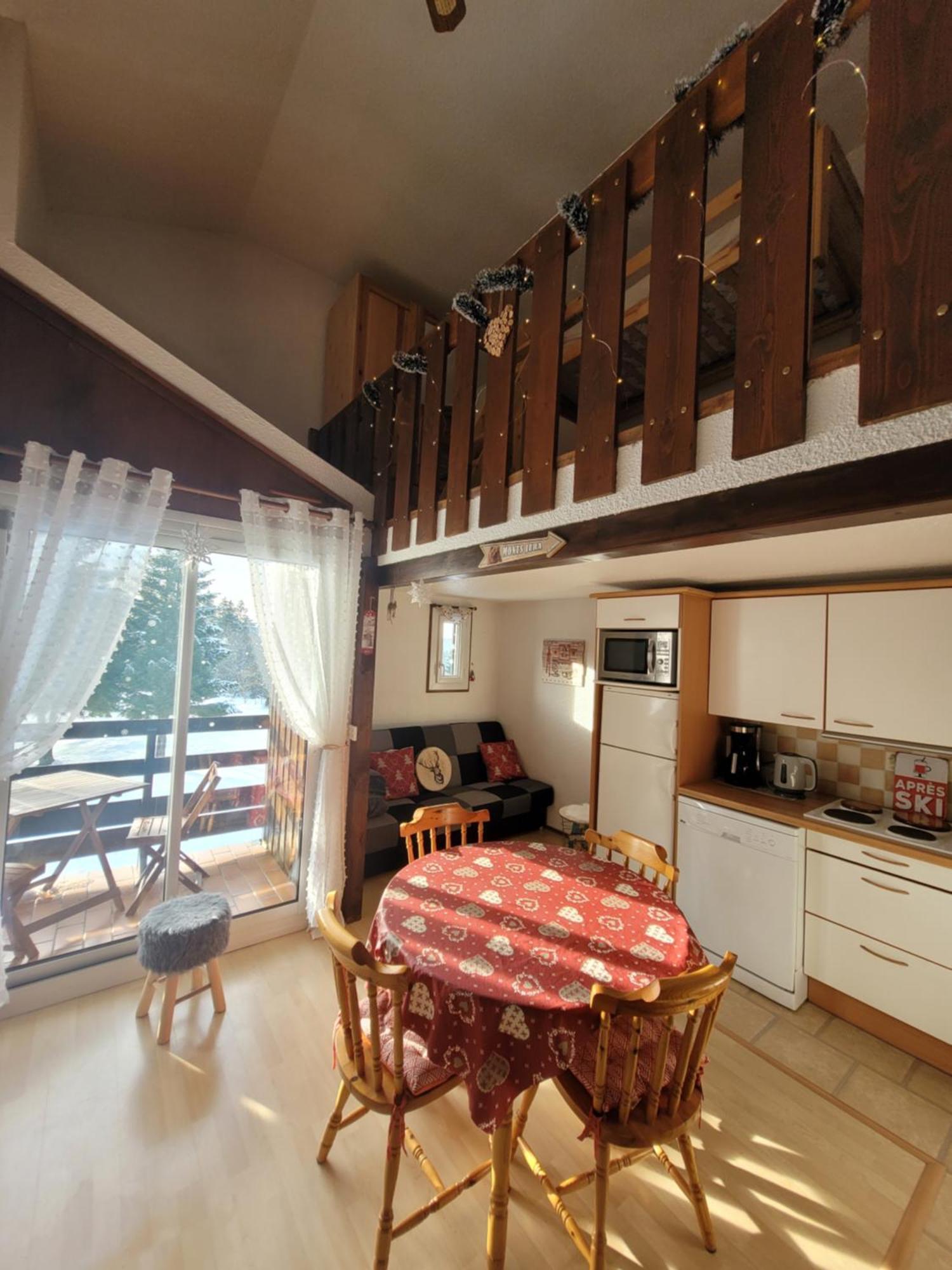 Le Duplex, Superbe Cocon Au Coeur Des Rousses, Tout Confort 5 Pers, Draps Inclus Ле Рус Екстериор снимка